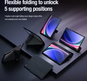 Nillkin Bumper Leather puzdro na Samsung Galaxy Tab S9 Ultra, čierne