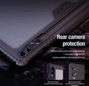 Nillkin Bumper Leather puzdro na Samsung Galaxy Tab S9 Ultra, čierne