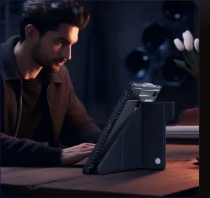Nillkin Bumper Leather puzdro na Samsung Galaxy Tab S9 Ultra, čierne
