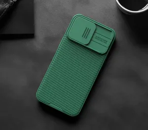 Nillkin CamShield PRO Kryt pre iPhone 15 Pro Max, Zelený