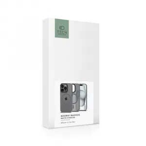 TECH-PROTECT MAGMAT Kryt s MagSafe pre iPhone 15 Pro Max, Titanium