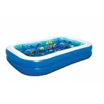 Bazén Bestway nafukovací 3D, 2,62 m x 1,75 m x 51cm