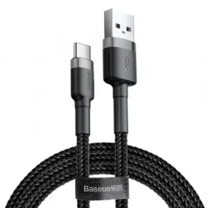 Kábel USB na USB-C Baseus Cafule 2A 3m (šedo-čierny) 020107