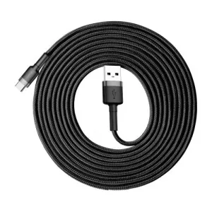 Kábel USB na USB-C Baseus Cafule 2A 3m (šedo-čierny) 020107