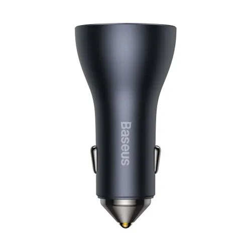 Baseus Golden Contactor Pro nabíjačka do auta, 2x USB-C, 1x USB, 65W