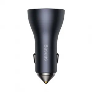 Baseus Golden Contactor Pro nabíjačka do auta, 2x USB-C, 1x USB, 65W