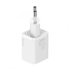 Baseus Super Si Quick Charger 1C 30W nástenná nabíjačka (biela) 027582