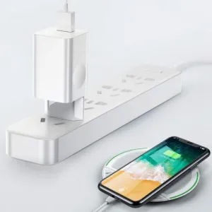 Nabíjacia rýchlonabíjačka Baseus, USB, QC 3.0, 24 W (biela) 015905