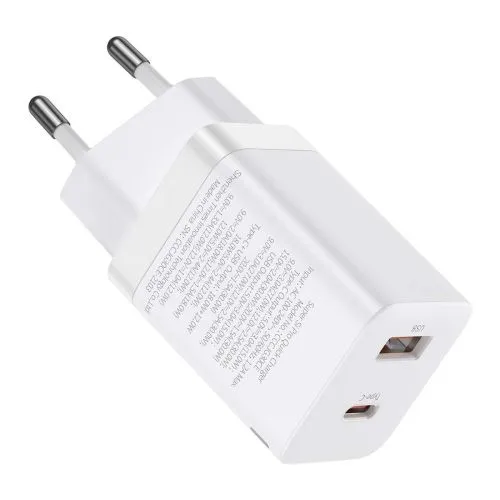 Baseus Quick Nabíjačka USB-A/ USB-C 30W, Biela