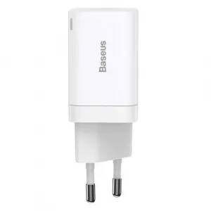 Baseus Quick Nabíjačka USB-A/ USB-C 30W, Biela