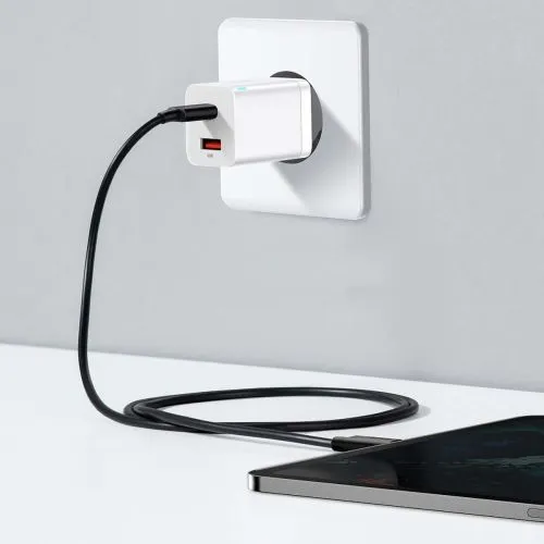 Baseus Quick Nabíjačka USB-A/ USB-C 30W, Biela