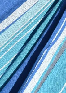 Hojdacia sieť Cattara TEXTIL 200x100cm modro-biela