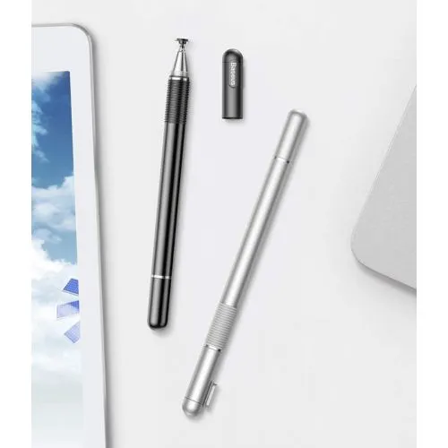 Baseus Golden Cudgel kapacitné stylus pero strieborné