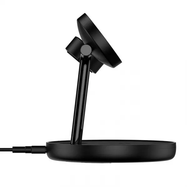 Magnetic Charging Bracket Baseus Swan 3 in 1 20W (black) Varianta: uniwersalny
