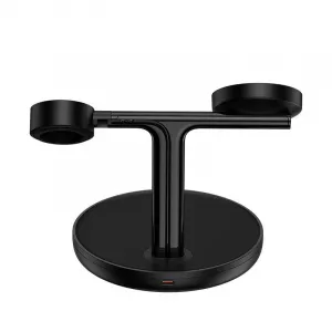 Magnetic Charging Bracket Baseus Swan 3 in 1 20W (black) Varianta: uniwersalny