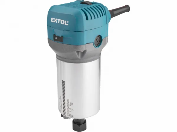 EXTOL INDUSTRIAL 8793302 Frézka ohraňovacia jednoručná, príkon 710W, klieština 6-8mm