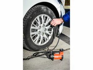 EXTOL PREMIUM 8864000 Kompresor do auta, 12V, 6,9bar, celokovové telo