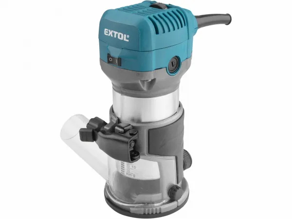 EXTOL INDUSTRIAL 8793302 Frézka ohraňovacia jednoručná, príkon 710W, klieština 6-8mm