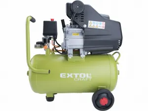 EXTOL CRAFT 418201 Kompresor olejový, 1100W, prac. tlak 800kPa, nádoba 24l