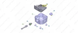 Kärcher Parts NT 20/1 Ap - Diely kompl. Diel: 903-Flat filter only for replacement Kaerche