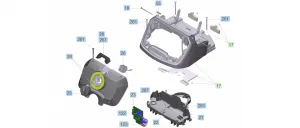 Kärcher Parts NT 301 Tact L - Diely komplet Diel: 321-Hose electrically conducting packaged NW