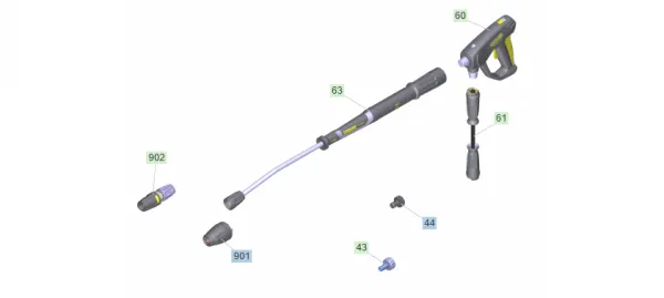 K5*EU HD 6/13 C Plus - celok Diel: 902-Trojita tryska TR038