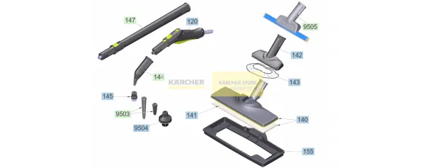 K5*EU SC 3 EasyFix Premium - stroj1 Diel: 23-Zametací valec