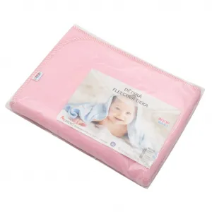 Detská fleecová deka New Baby 100x75 ružová prúžky