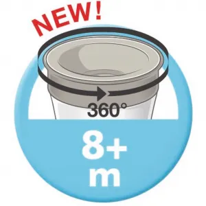 NUK Magic Cup hrnček 360 230 ml modrý