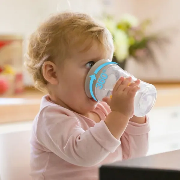 NUK Magic Cup hrnček 360 230 ml modrý
