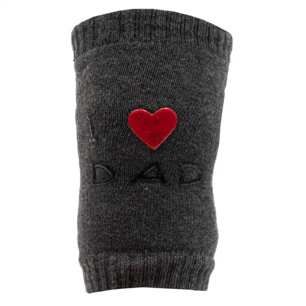 Protišmykové nákolenníky New Baby I love grafit