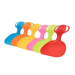 Detský sánkovací klzák lopata Baby Mix COMFORT LINE M modrý