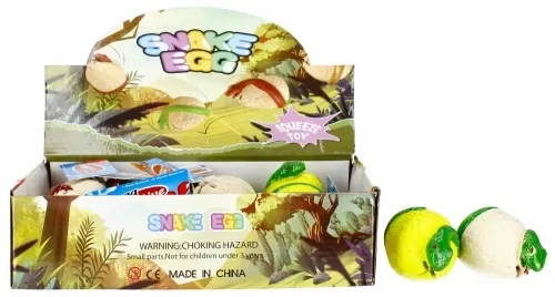 CreativeToys Antistresový stláčací had