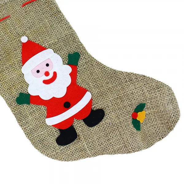 RAPPA - Pančucha Santa Claus / Mikulášska režná s dekorom