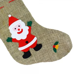RAPPA - Pančucha Santa Claus / Mikulášska režná s dekorom