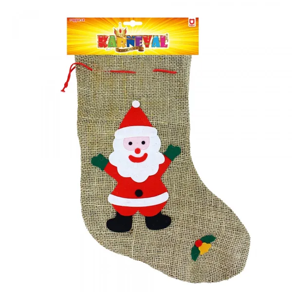 RAPPA - Pančucha Santa Claus / Mikulášska režná s dekorom