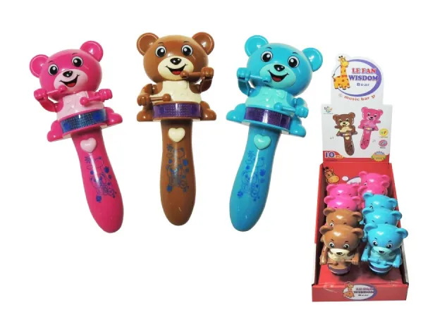 CreativeToys Medvedík s bubnom