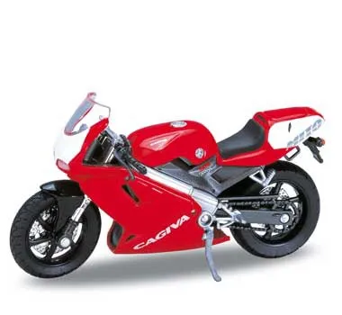 Welly 1:18 CAGIVA MITO 125 Farba: Červená