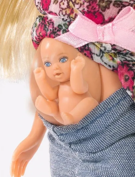 Simba Bábika Steffi s miminkom