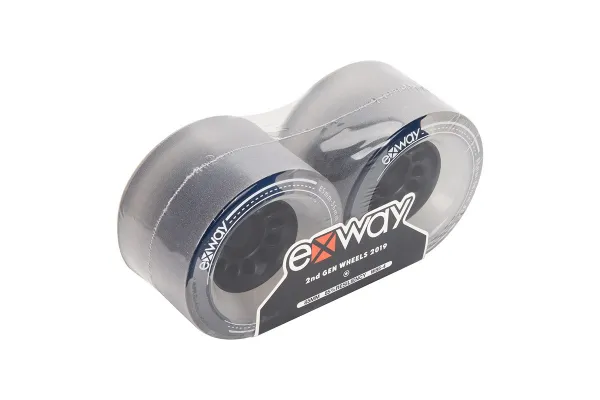 Exway X1 (2gen) kolieska, predné 85mm, ČÍRE - pár EXW0218