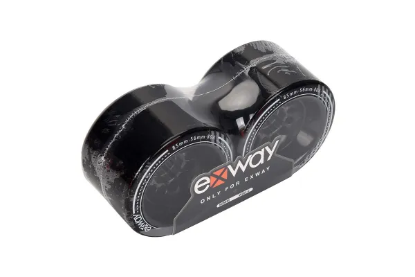 Exway X1 (2gen) kolieska, predné 85mm, ČIERNÉ - pár EXW0214