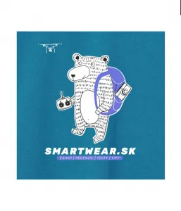 Rejoice Medvedík SmartBear (modrastá) Veľkosť trička: M