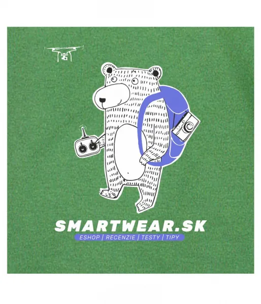 Rejoice Medvedík SmartBear (evergreen) Veľkosť tela: M, Veľkosť trička: M