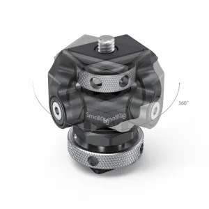 SmallRig Swivel and Tilt Adjustable Monitor Mount with Cold Shoe Mount 2905 2100