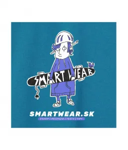 Rejoice Skejták s e-boardom (modrastá) Veľkosť trička: M