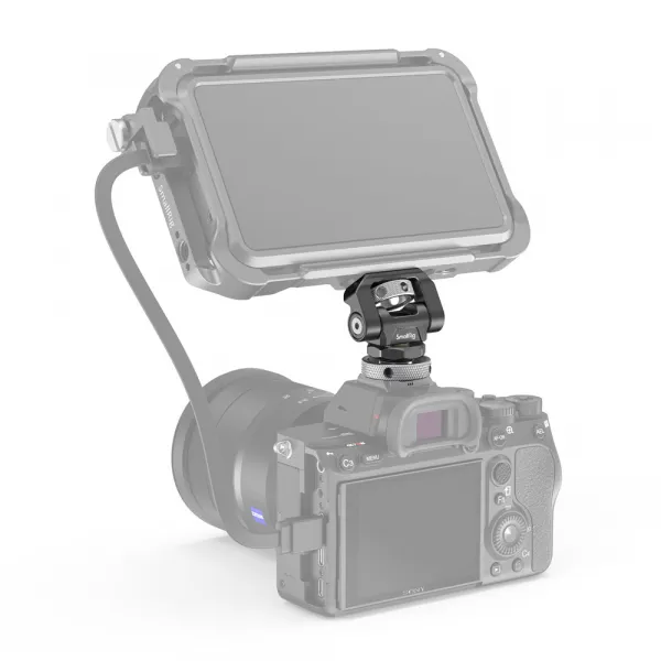 SmallRig Swivel and Tilt Adjustable Monitor Mount with Cold Shoe Mount 2905 2100