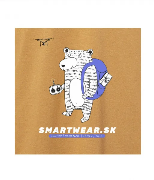 Rejoice Medvedík SmartBear (svetlo hnedá) Veľkosť trička: M