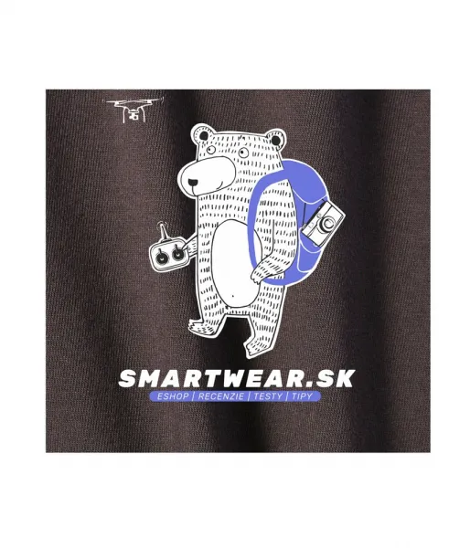 Rejoice Medvedík SmartBear, veľkosť L (čierno čierna) SW-8