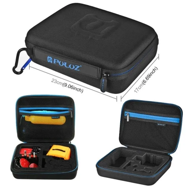 Puluz 13 v 1 Príslušenstvo Ultimate Combo Kits pre športové kamery PKT13 PKT13