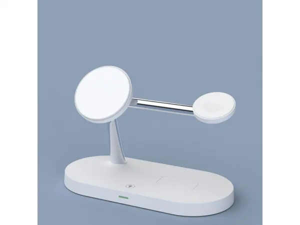 Innocent MagSafe Geometric 3in1 Charger with Backlight - Edition 2 White